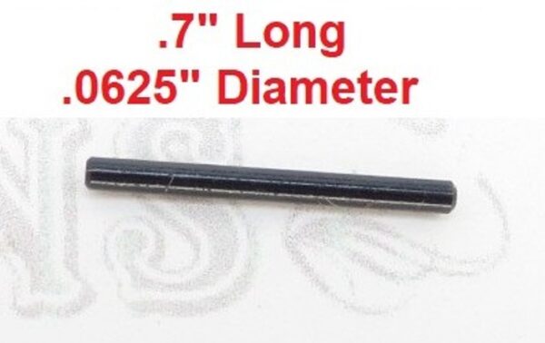 Ruger Blued Rear Sight Pivot Pin for most Ruger Revolvers