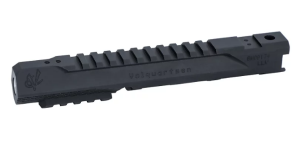 NON-THREADED 4.5" Volquartsen LLV-4 Upper for Ruger Mark IV, Black Mamba VC4LLV-4-NT-B