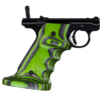 Volquartsen 22/45 Ruger Mark IV (4) Right Hand Laminated Wood Pistol Grips Green VF45TG-GR