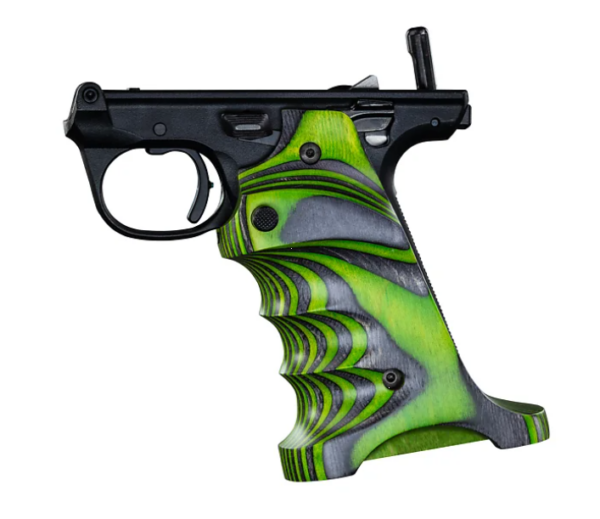 Volquartsen 22/45 Ruger Mark IV (4) Right Hand Laminated Wood Pistol Grips Green VF45TG-GR