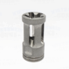 Ruger 10/22 SHORT Flash Suppressor 1/2"x28 in STAINLESS