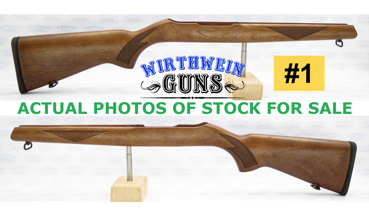 Factory Ruger 10/22 Model 31167 Talo Hardwood Sporter Stock