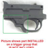 Ruger Magazine Release Gray Synthetic for 10/22 and Charger