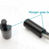 Factory Ruger Magazine Latch Spring Plunger for All Mark 3 and 4 Pistols and 22/45 Mark 2