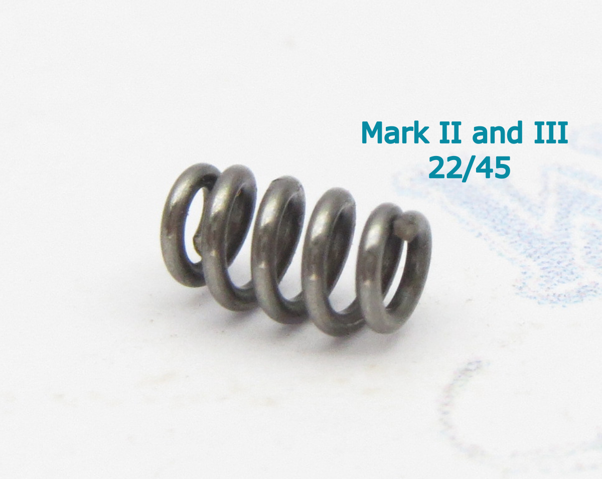 Factory Ruger Safety Detent Spring for 22/45 Mark Series 2, 3 Pistols