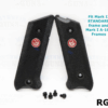 Factory RUGER Mark 2 Black Plastic Checkered Grips