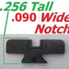 Factory Ruger Sight Blade for Adjustable Handgun Sights .090" Black
