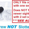 Factory Ruger Rear Sight Slotted Lock Screw Mark 1 2 3 4 IV and 22/45