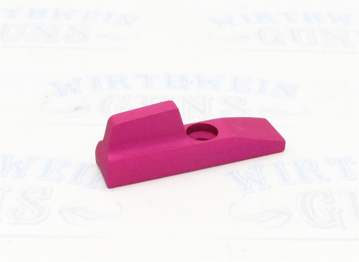 Factory Ruger Front Sight for Ruger Mark Pistols with Bull, Slab or Fluted Barrels in Matte Raspberry Pink