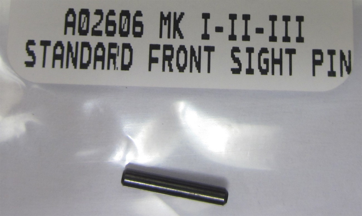 Ruger Front Sight Pin for Mark Series Pistols with STANDARD Taper Barrels