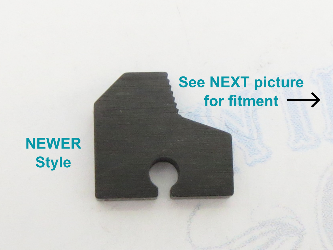 Factory Ruger Front Sight for All Newer Ruger Mark Pistols with Standard Thin Taper Barrels