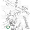 Factory Ruger 22/45 Mark 3 and MK3 LITE Sear Pivot Pin