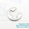Stainless Trigger Pin Retainer for Ruger Mark 1 and Volquartsen frames A34-1