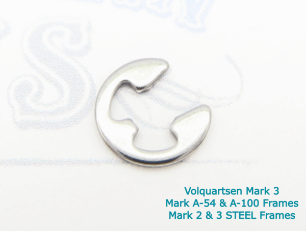 Stainless Trigger Pin Retainer for Ruger Mark 1 and Volquartsen frames A34-1