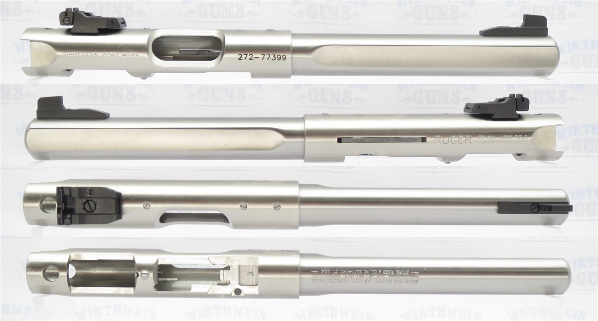 USED Ruger Mark 3 Upper 6-7/8" Stainless Slab Side Competition Bull Barrel with Sights