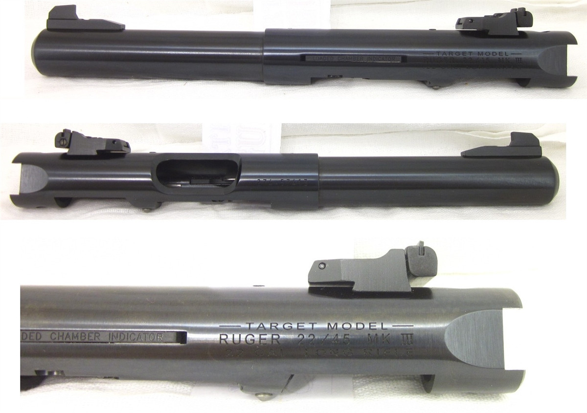 MK3 Ruger NEW Take Off 5.5" Target Bull Upper with Sights (22/45 Markings)