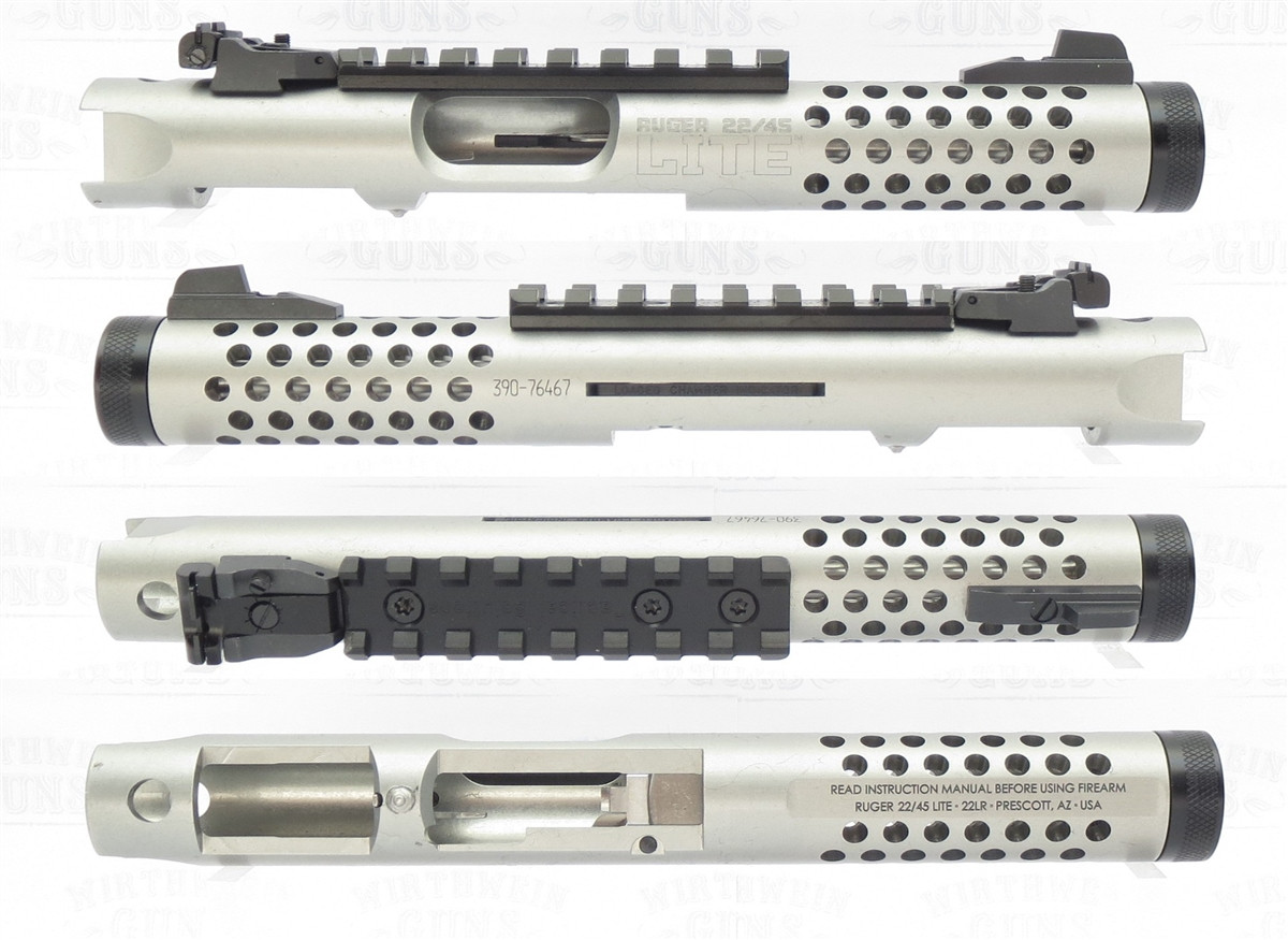 USED Ruger Mark 3 LITE Model 3906 Upper 4.4" Silver with Sights 1/2" x 28 Threads