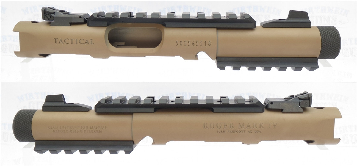 Ruger NEW Take Off FDE TACTICAL Upper with Rails and Sights 40167