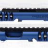 Ruger Mark IV 4 LITE NEW Take Off Upper BLUE "SHARK GILL" with Rail and Sights 1/2x28 Threads 43924 & 43936