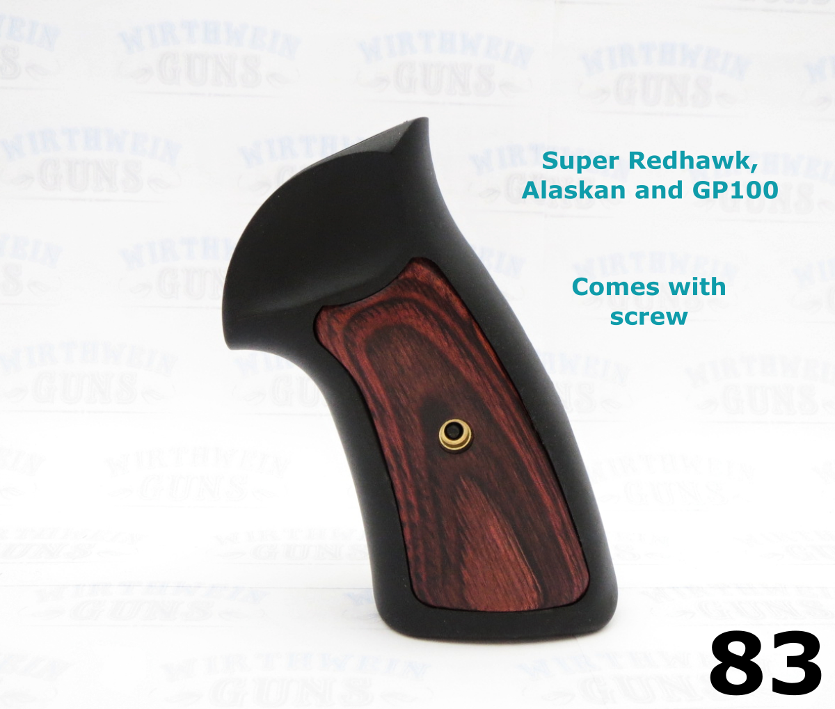 Ruger GP100, Super Redhawk, Alaskan Rosewood Panel Grip 70083