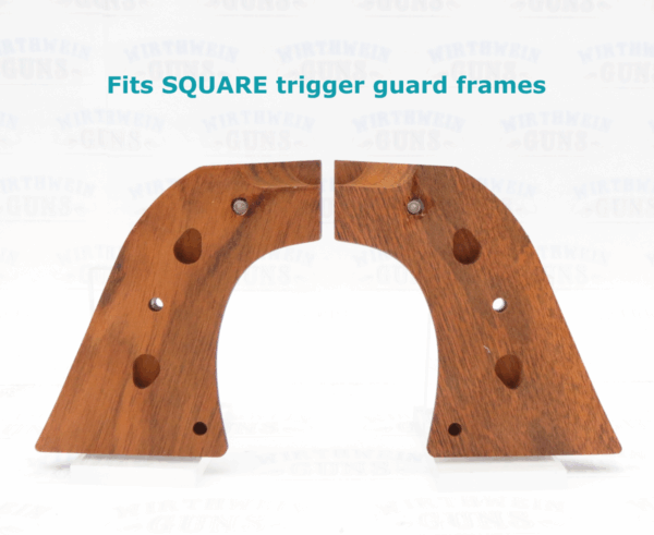 RUGER Smooth Rosewood Grips for SQUARE Trigger Guard Super Blackhawk