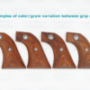 RUGER Smooth Rosewood Grips for SQUARE Trigger Guard Super Blackhawk