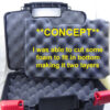 Factory Ruger Mark Small Pistol Case 5.5" Barrel Max.