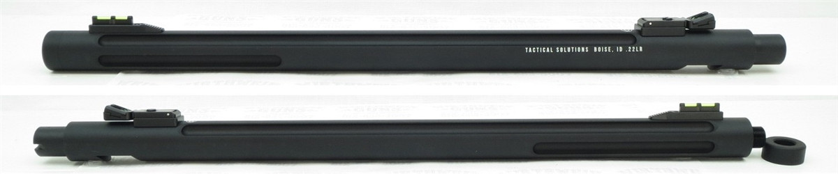 Tactical Solutions Open Sight X-Ring 1/2"-28 Threaded Barrel Matte Black