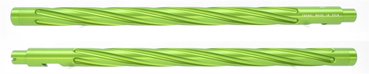 TacSol Performance X-Ring Barrel LASER GREEN Threaded 1/2x28