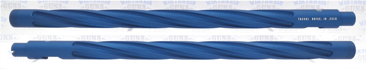 TacSol Performance X-Ring Barrel MATTE BLUE Threaded 1/2x28