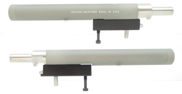 TacSol Tactical Solutions Takedown Charger 9" Bull Barrel (SBR for 10/22) Matte Gun Metal Gray