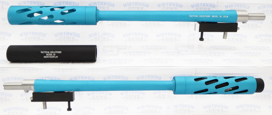 TacSol Matte Turquoise SBX Barrel for Ruger 10/22 Takedown