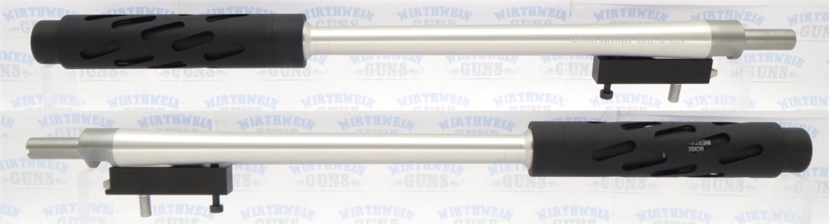 TacSol Tactical Solutions Silver - Matte Black SBX Barrel for Ruger 10/22 Takedown 1/2"x28 threaded