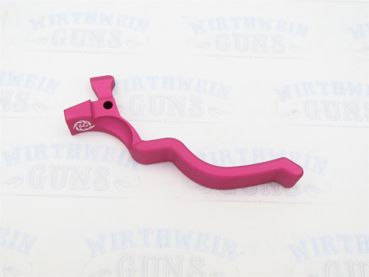 Tactical Solutions 10/22 Extended Magazine Release in Raspberry Pink