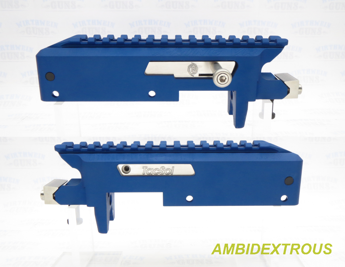 Tactical Solutions AMBI X-Ring VR Receiver Matte Blue