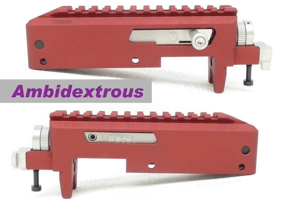TacSol Tactical Solutions AMBI TAKEDOWN X-Ring Receiver Matte Red