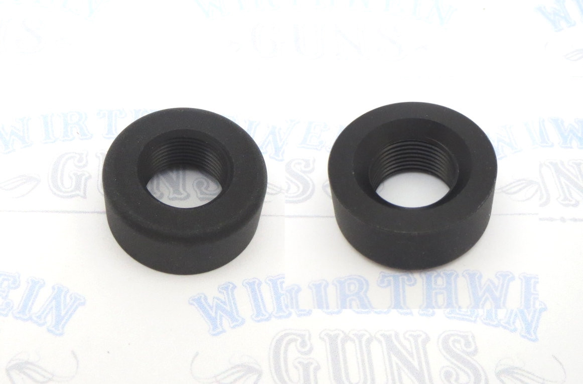 TacSol X-Ring Ruger 10/22 REPLACEMENT .920" Diameter Thread Protector (End Cap) 1/2"x28 Matte Black