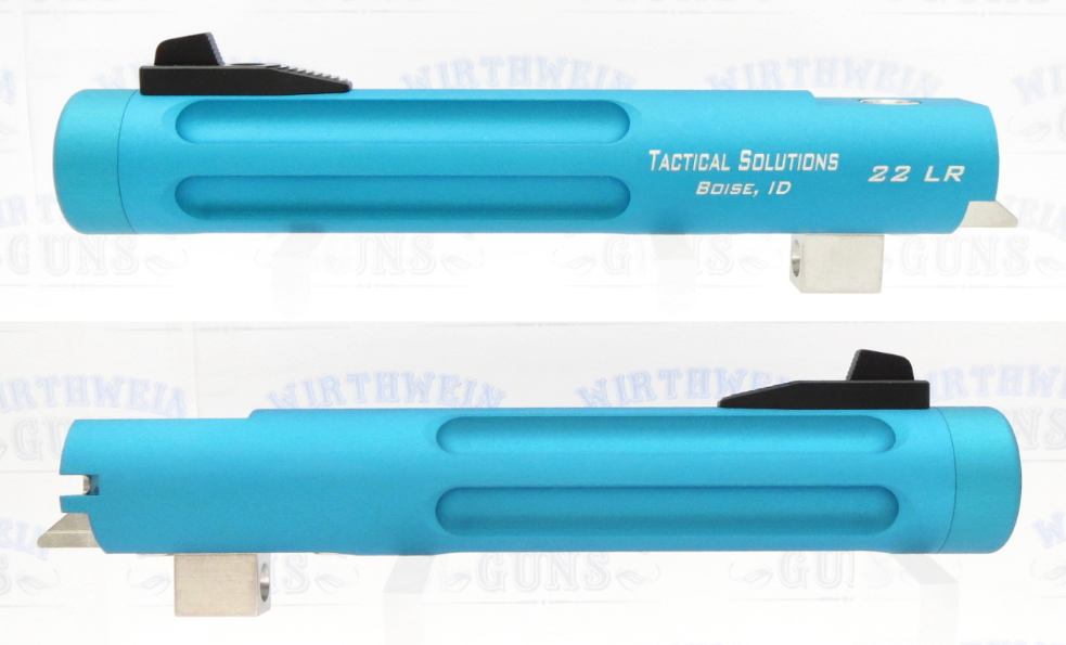 TacSol Tactical Solutions Fluted 5.5" Trail-Lite Browning Buck Mark Barrel Threaded 1/2" x 28 Matte Turquoise