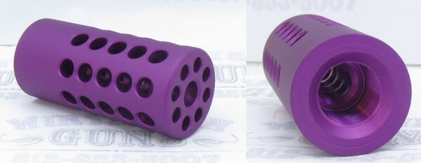Tactical Solutions 1/2x28 Trail-Lite Compensator Matte Purple