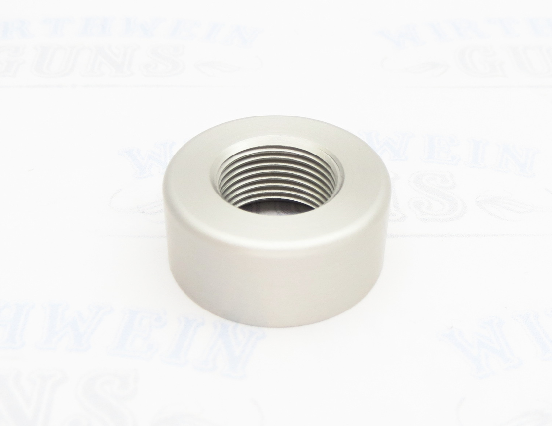 TacSol Tactical Solutions Trail-Lite Thread Protector Silver 1/2x28