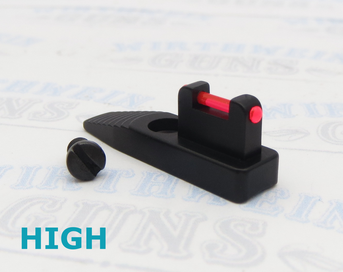 Tactical Solutions Pac-Lite Red HIGH Fiber Optic Front Sight FOFS-H-RD