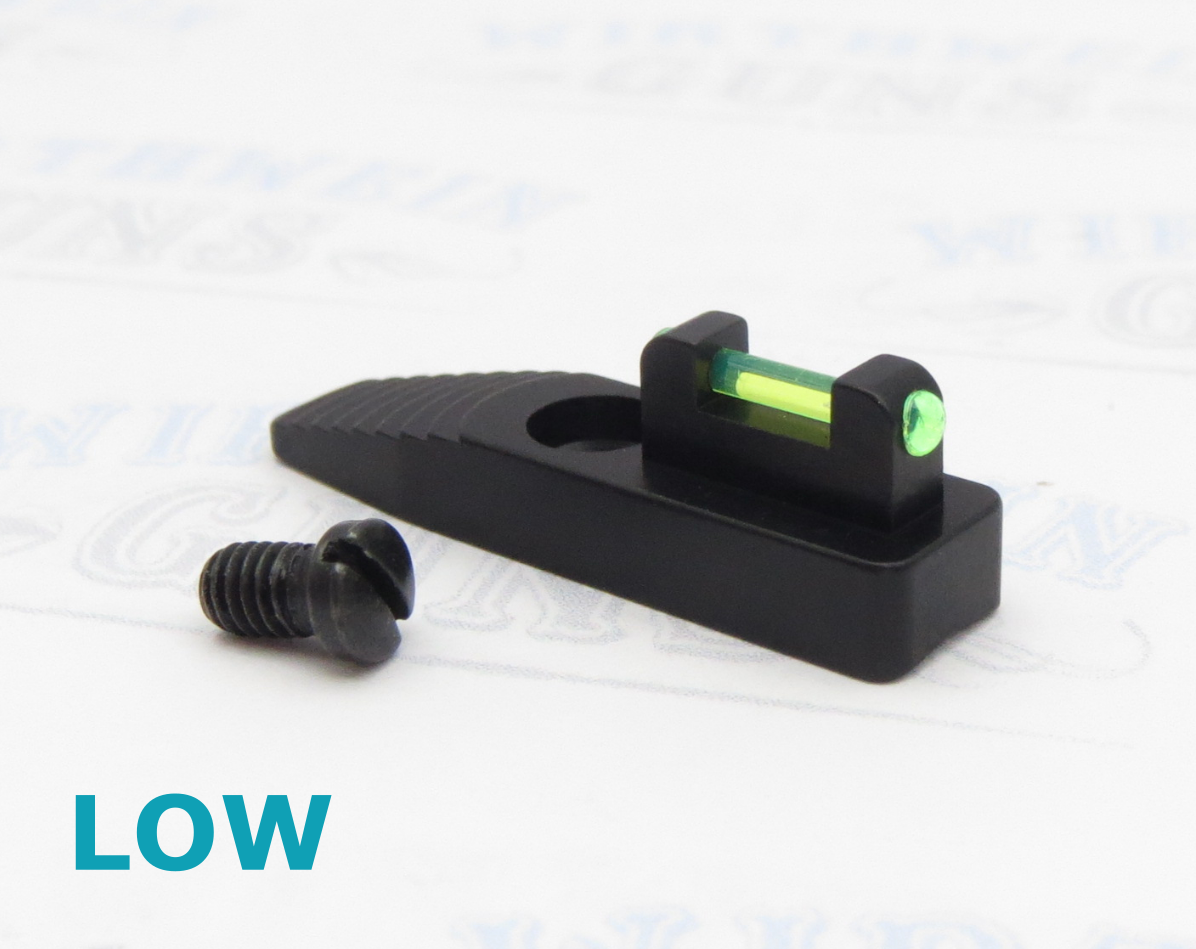 Tactical Solutions Pac-Lite Green LOW Fiber Optic Front Sight FSFO-L-GRN