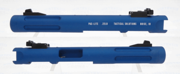 Tactical Solutions 4.5 Fluted Pac-Lite Matte Blue 1/2"x28 threads