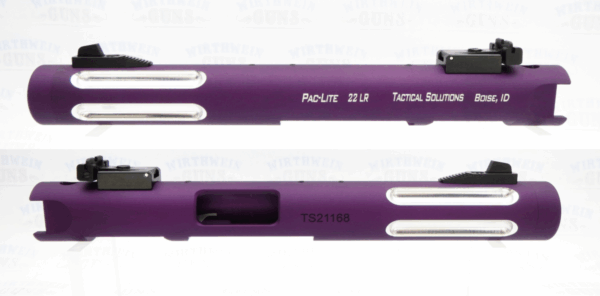 Tactical Solutions 4.5 Sil Fluted PacLite Purple