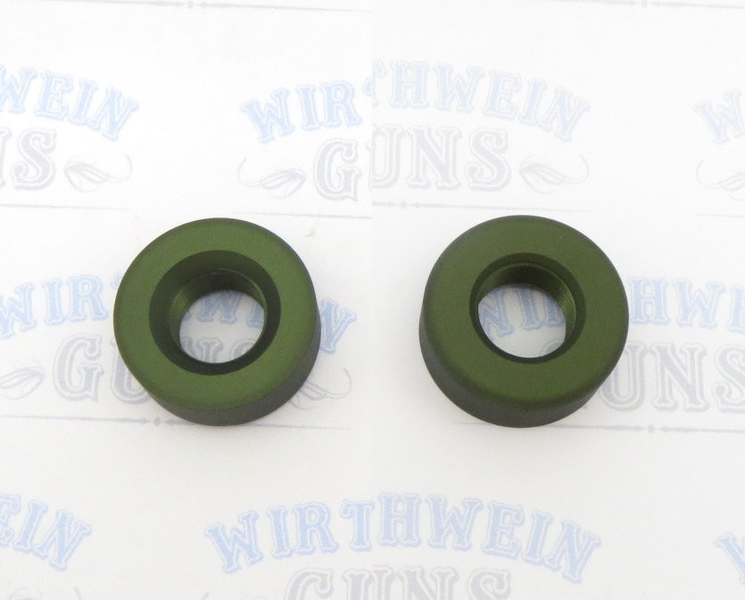 TacSol Pac-Lite 1" Thread Protector Matte OD Green 1/2x28