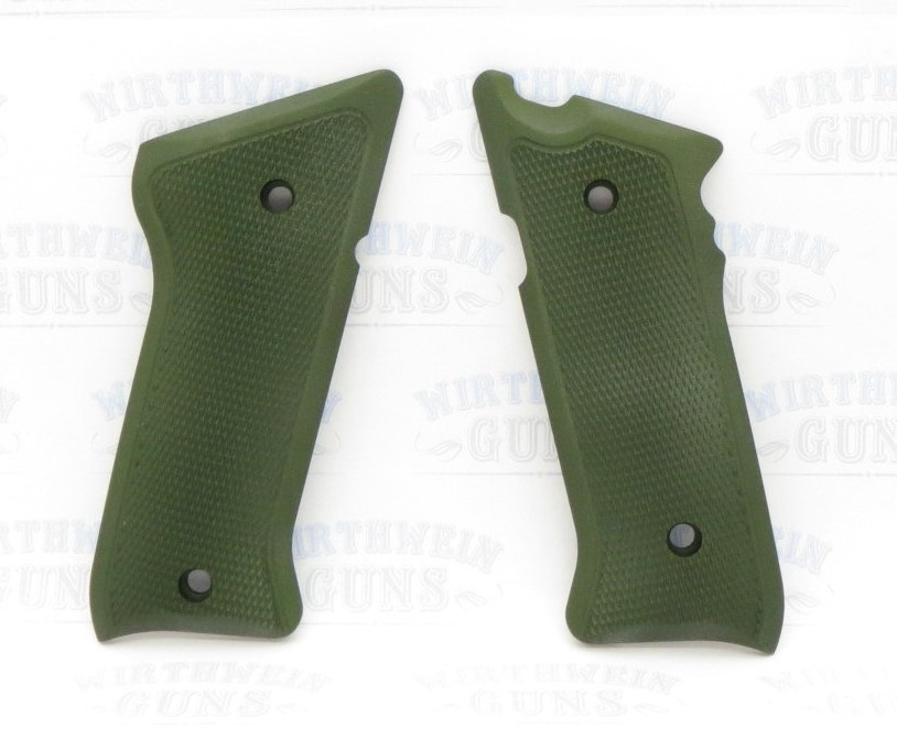 Tactical Solutions Pac-Lite Aluminum Mark 3 Grips Matte OD Green
