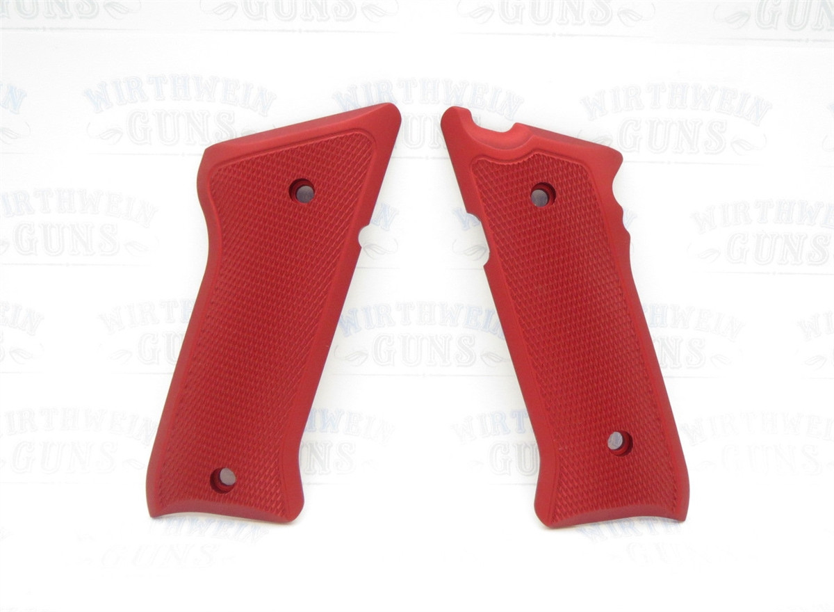 Tactical Solutions Pac-Lite Aluminum Mark 3 Grips Matte Red