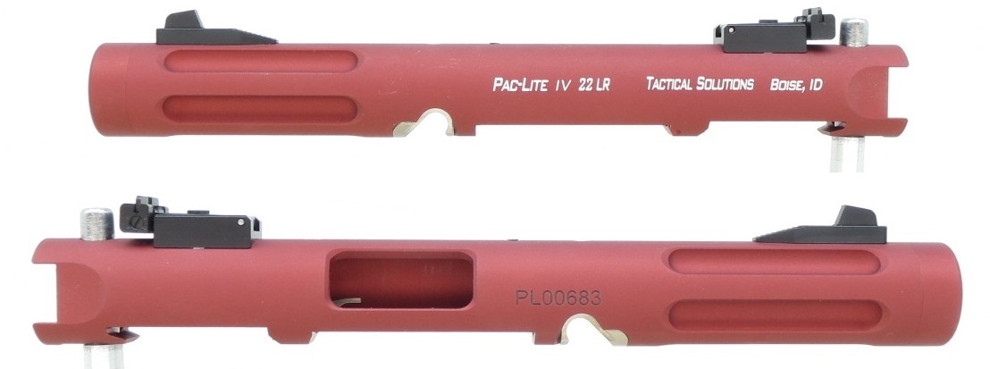 Tactical Solutions Mark IV Pac-Lite 4.5" Fluted Matte Red