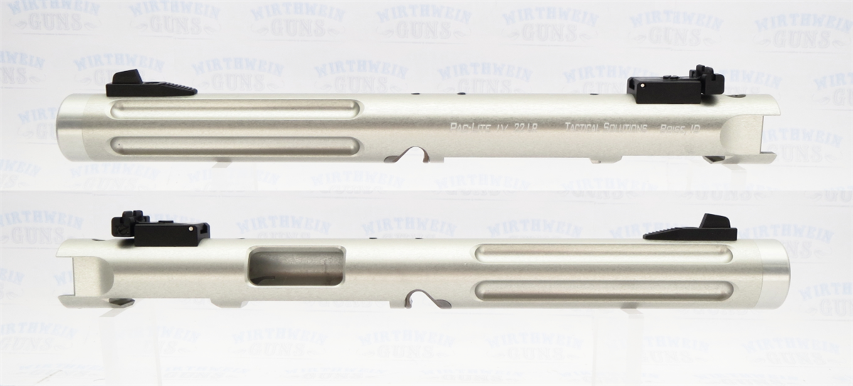 Tactical Solutions Mark IV Pac-Lite 6" Fluted Brushed Silver