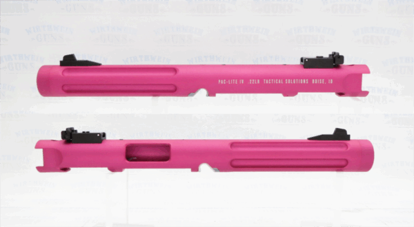Tactical Solutions Mark IV Pac-Lite 6" Fluted Matte Raspberry Pink 1/2x28 threads